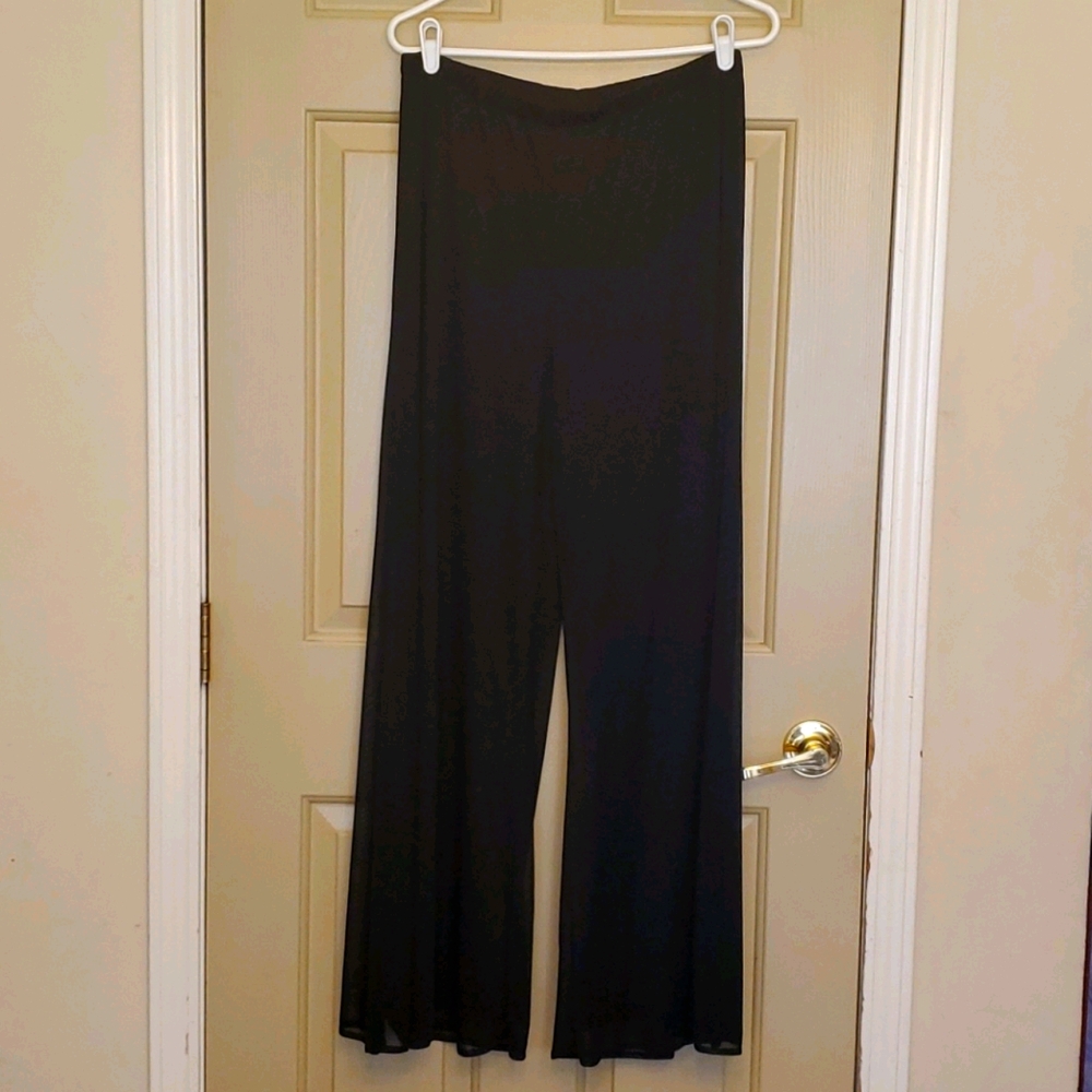 Dress Barn collection flowy dress pant black